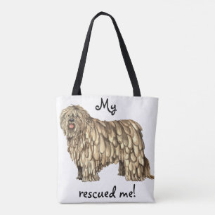 Rescue Bergamasco Tote Bag