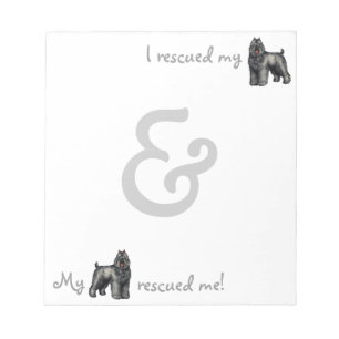 Rescue Bouvier Notepad