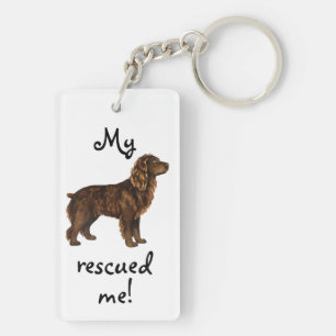 Rescue Boykin Spaniel Keychain