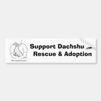 Rescue Bumper Sticker