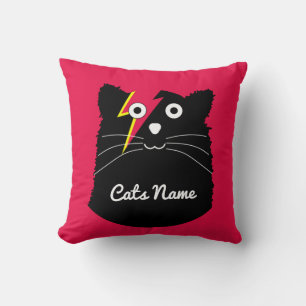 Rescue Cats Pet Cat Accessories And Gifts Throw Pillow