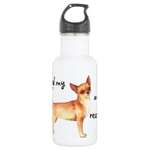Rescue Chihuahua 532 Ml Water Bottle