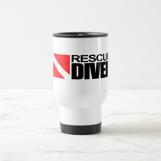 Rescue Diver 4 Travel Mug (Center)