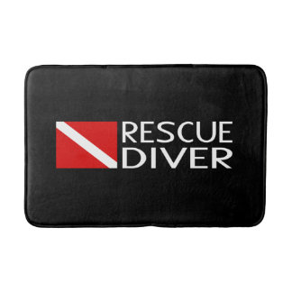 Rescue Diver Bath Mat