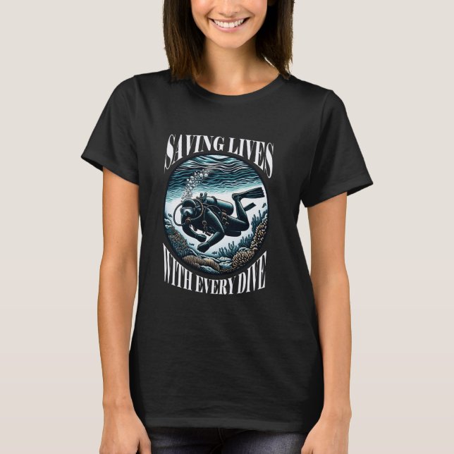 Rescue Diving T-Shirt (Front)