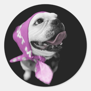 Rescue Dog Classic Round Sticker