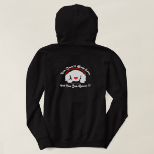 Rescue Dog Fleece Pullover Hoodie