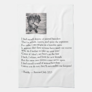 Rescue Dog Kitchen Towel