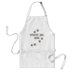 Rescue Dog Mom Standard Apron