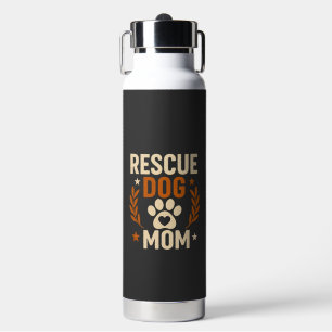 Rescue Dog Mom Water Bottle