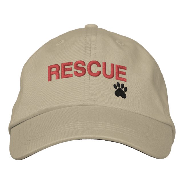 RESCUE EMBROIDERED HAT (Front)