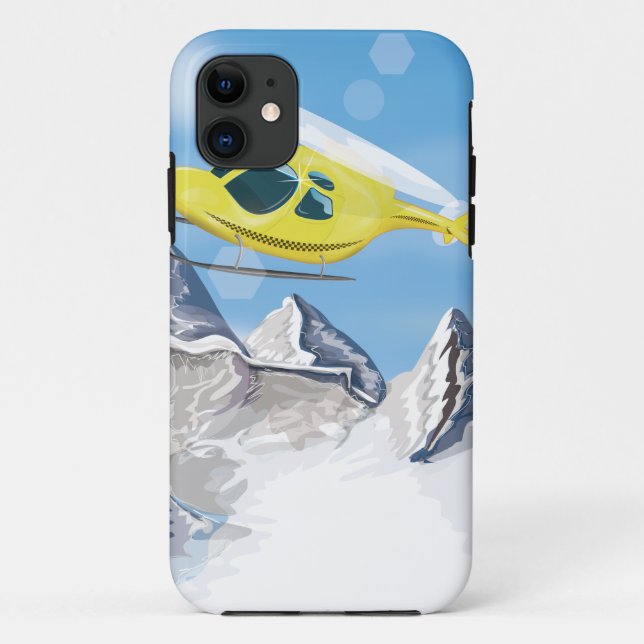 Rescue Helicopter Case-Mate iPhone Case (Back)