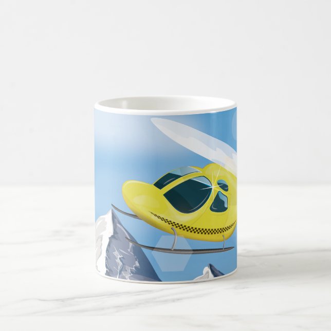 Rescue Helicopter Coffee Mug (Center)