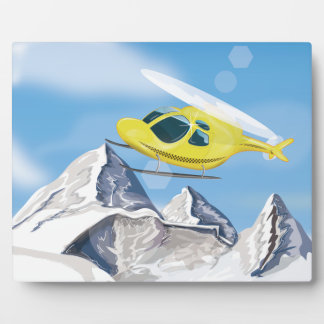 Rescue Helicopter Plaque