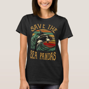 Rescue Killer Whale Orcas Save The Sea Pandas Mari T-Shirt