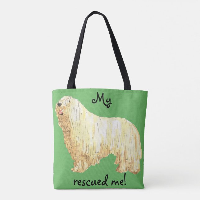 Rescue Komondor Tote Bag (Back)