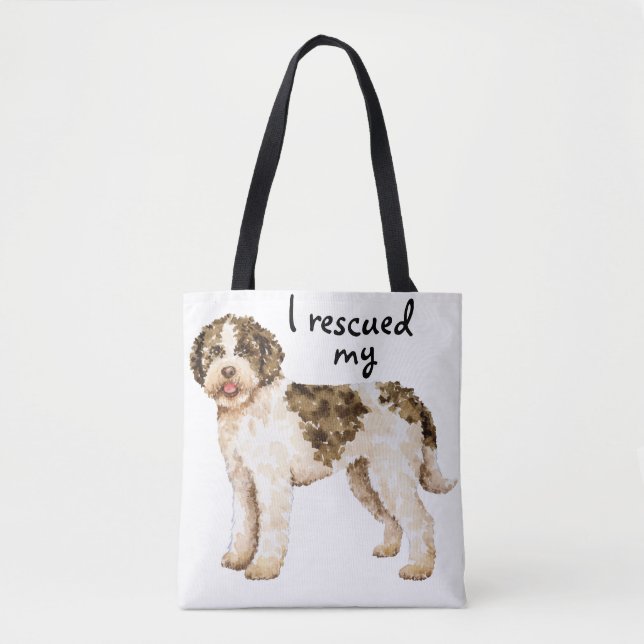 Rescue Lagotto Tote Bag (Front)
