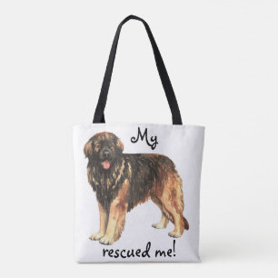 Rescue Leonberger Tote Bag