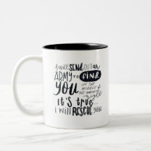 Rescue Lyrics Mug