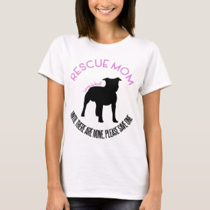 Rescue Mom "Love A Bull" Pit Bull Rescue Tee