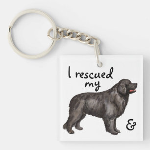 Rescue Newfoundland Keychain