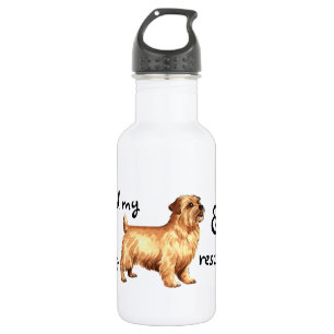 Rescue Norfolk Terrier 532 Ml Water Bottle