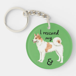 Rescue Norrbottenspets Keychain