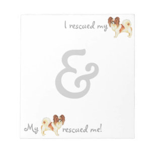 Rescue Papillon Notepad