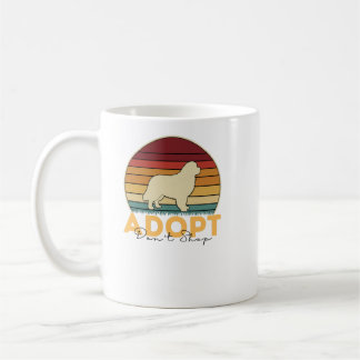 Rescue Pet Gift – Adopt Don't Shop Newfy Dog Coffee Mug