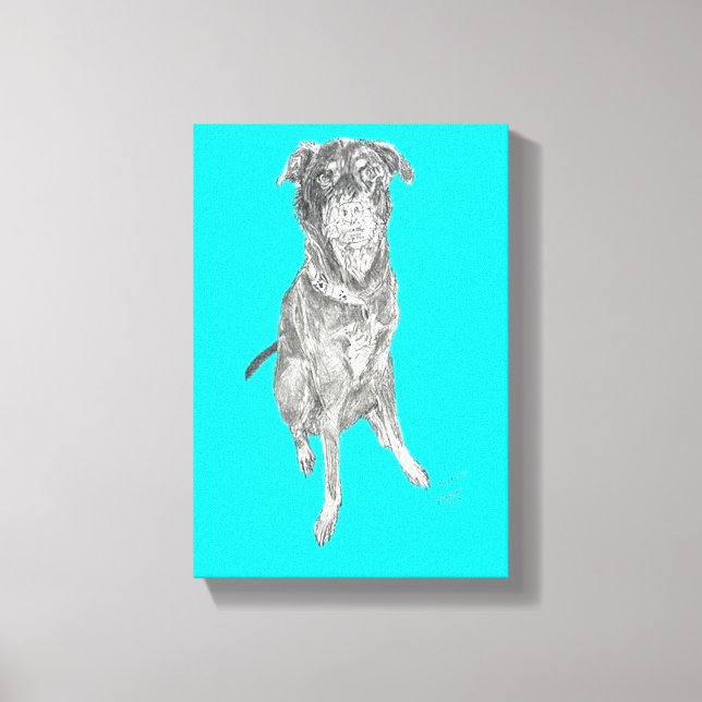 Rescue Pup Canvas (Front)