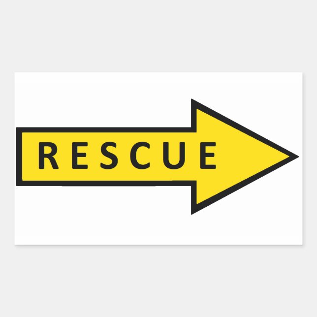 Rescue R Sticker (Front)