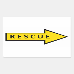 Rescue R Sticker