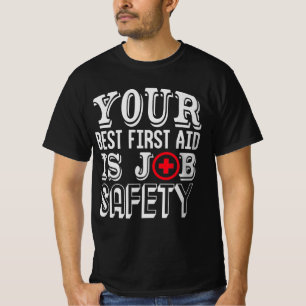 rescue service work paramedic first aider T-Shirt