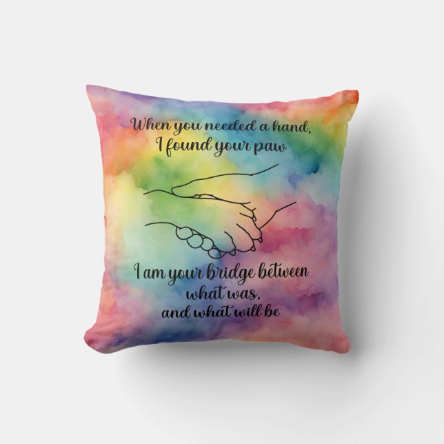 Rescue throw pillow (Front)