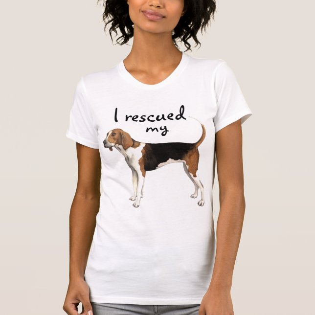 Rescue Treeing Walker Coonhound T-Shirt (Front)