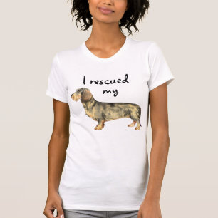 Rescue Wirehaired Dachshund T-Shirt