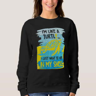 Rescued Animals Animal Rescue Save Turtles 3 Sweatshirt