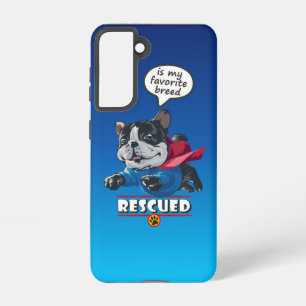 Rescued is my favourite breed   samsung galaxy case