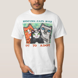 Rescued / Shelter Cat's T-Shirt