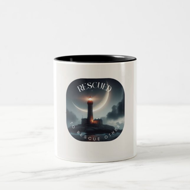 Rescued to Rescue Others Mug (Center)