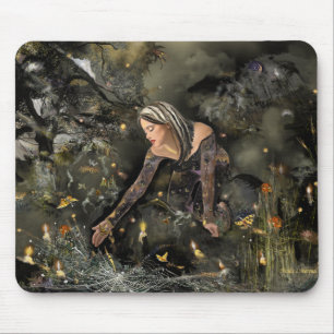 Rescuing  Butterflies! Mouse Pad