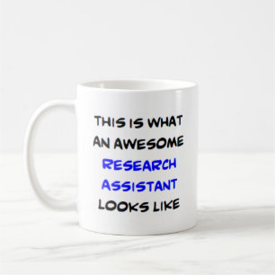 research assistant, awesome coffee mug