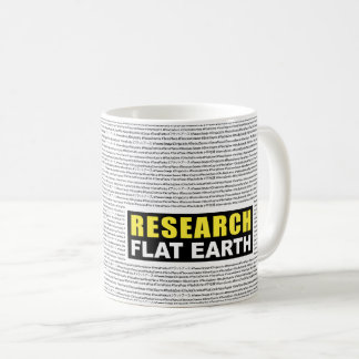 RESEARCH FLAT EARTH MULTI LANGUAGE Classic Mug