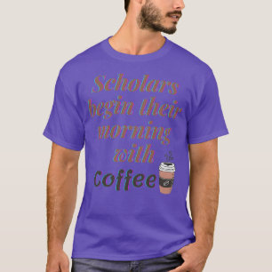 Research scholar researcher doctorate scholarly ph T-Shirt