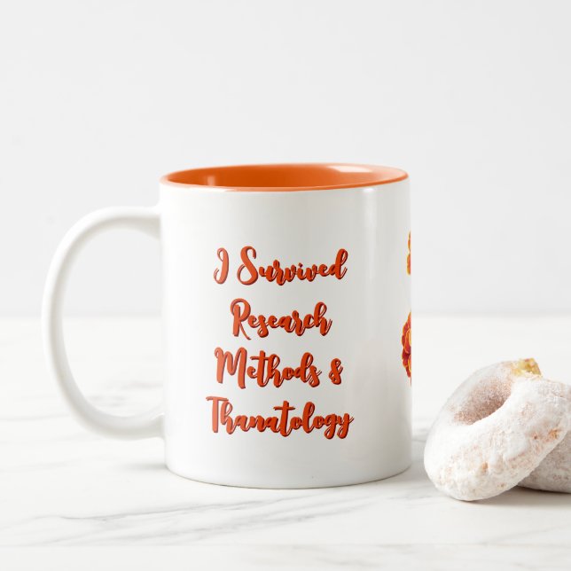 Research Two-Tone Coffee Mug (With Donut)