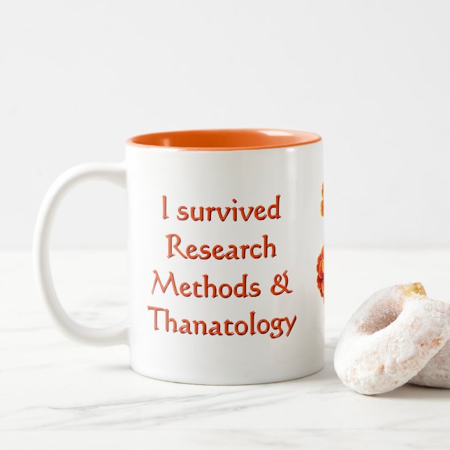 Research Two-Tone Coffee Mug (With Donut)
