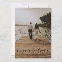 Reserva La Fecha Modern Photo Invitation