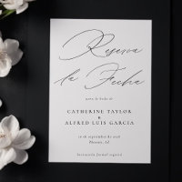 Reserva La Fecha Spanish Language Script Wedding