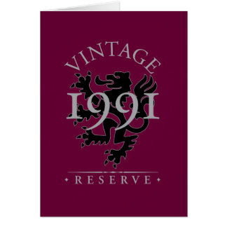 Réservation vintage 1991