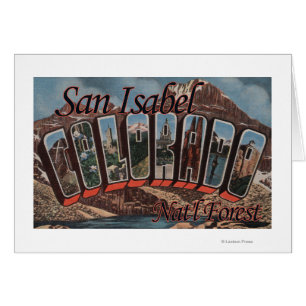 Réserve forestière de San Isabel, le Colorado